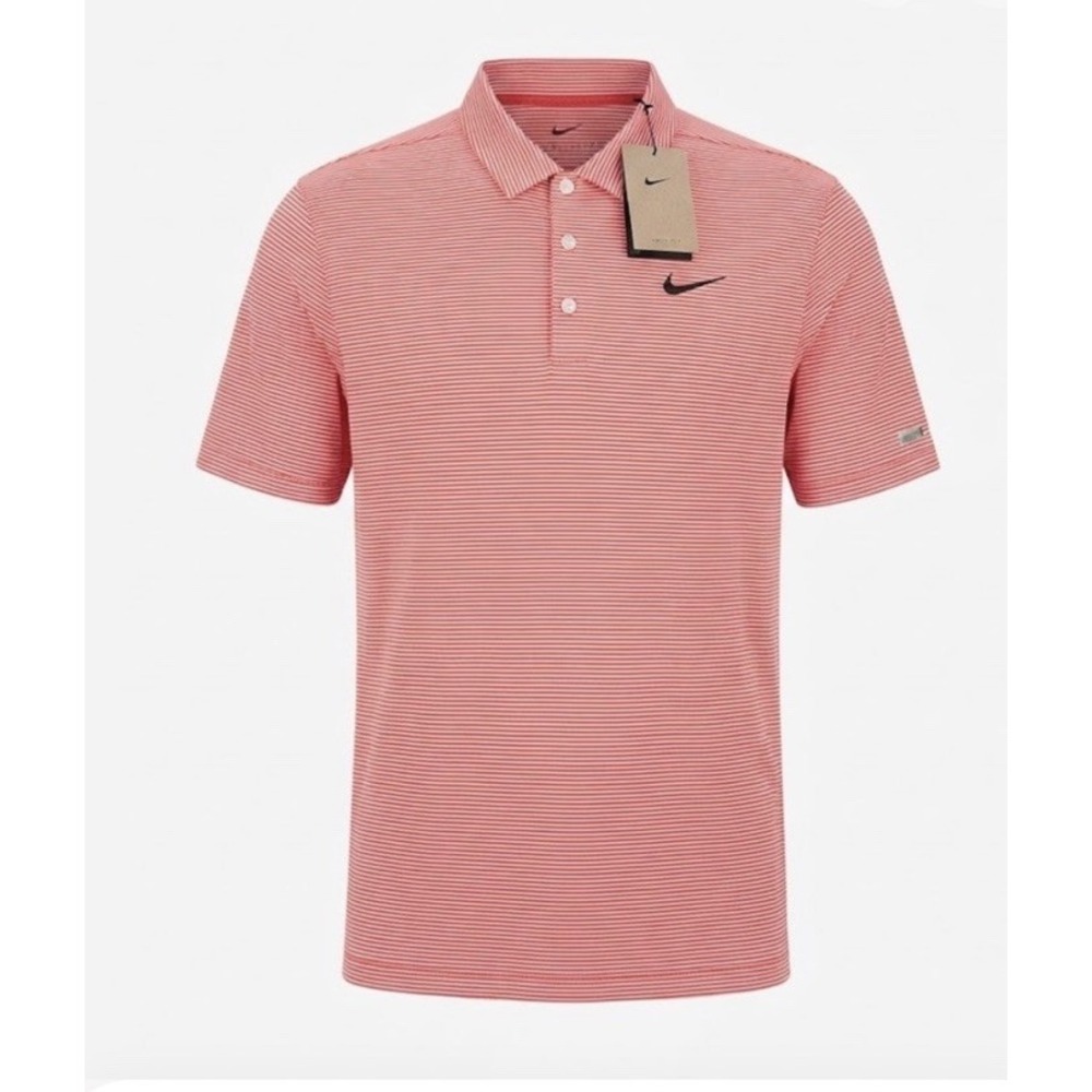 Nike Dri-FIT Player Striped Golf Polo - CV3496 NWT Size S